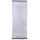 thumbnail image 1 of Cortinas transparentes con ojales para dormitorio de niña, diseño romántico de estrellas plateadas, finas y brillantes, para habitación infantil, tamaño 100 x 270 cm (azul marino)., 1 of 7