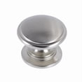 thumbnail image 1 of Hickory Hardware P3053-SS Bouton de Cabinet en Acier Inoxydable 1.25 Po, 1 of 2
