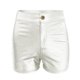 thumbnail image 3 of MKLEKYY Pantalones Cortos Deportivos para Mujer, Pantalones Cortos Vaqueros Elásticos de Cintura Alta y Rotos para Mujer, 3 of 4