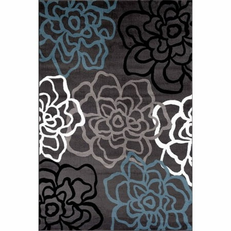 World Rug Gallery Contemporary Modern Fl Flowers Area