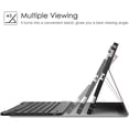 thumbnail image 3 of Fintie Keyboard Case for Samsung Galaxy Tab S8/Tab S7 11 inch (Model SM-X700/X706/T870/T875/T878) with S Pen Holder, Slim Lightweight Stand Cover w/Detachable Wireless Bluetooth Keyboard, Rose Gold, 3 of 9