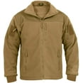 thumbnail image 1 of Rothco Spec Ops Tactical Fleece Jacket, Coyote Brown, L, 1 of 2