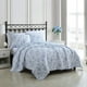 thumbnail image 3 of Set de edredón Laura Ashley Home reversible con estampado floral de algodón Queen, 3 of 9