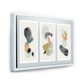 thumbnail image 3 of Designart 'Compostion Minimalistic of Organic Shapes I' Modern Framed Canvas Wall Art Print, 3 of 5