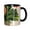 Black, variant on Hand Drawing Flowers Coffee Mug Fun Custom Ceramic Mugs 11oz Black