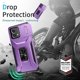 thumbnail image 5 of Funda para GANGXUN Motorola Moto G Stylus 5G 2023 - Soporte metálico, Función magnética, Morado, 5 of 5