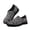 Black Gray Zebra, variant on Black White Bee Floral Print Sneakers for Women Lightweight Slip-on Walking Shoes for Travel Shopping Park