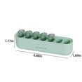 thumbnail image 3 of Weekly Pill Organizer 7 Compartments, Portable Pill Case for Travel, Daily Medication Box, Lightproof, Tablet Organizer, Supplements, Easy to Carry, Secure Lid, Transparent, Health Management, 3 of 6