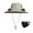 Gray, variant on WKSCLPAI Wide Brim Solar Fan Hat Clearance,Fishing Hat with 2 Solar Fan,3 Speed Solar Powered Fan Hat,Outdoor Sun Hats for Men Women Hat with Breathable Sunburn Protection Mask