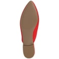 thumbnail image 6 of Journee Womens Aniee Slip On Almond Toe Mule Flats, Widths Available, 6 of 9