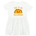 thumbnail image 3 of Inktastic Taco Costume Girls Toddler Dress, 3 of 5