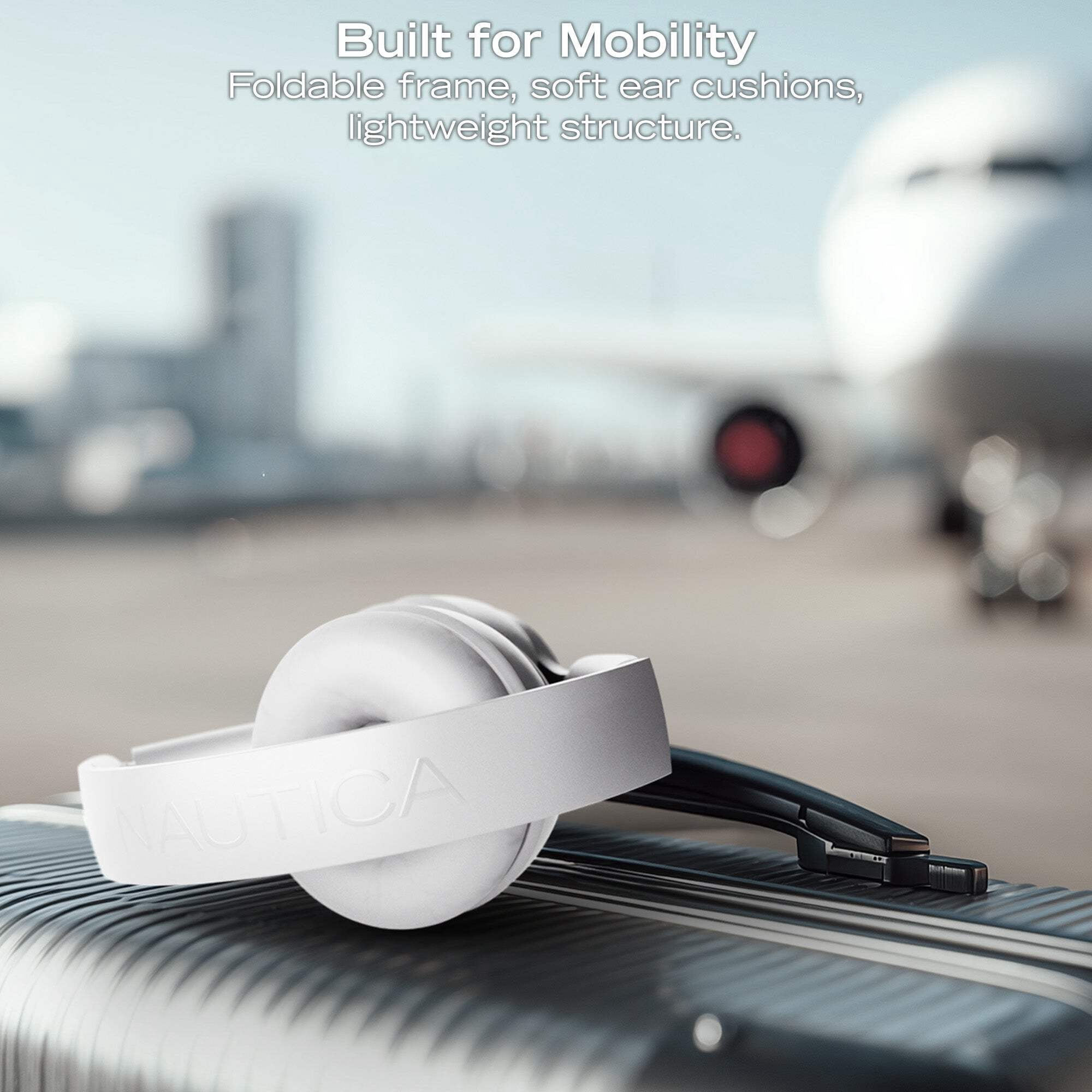 Nautica Bluetooth Stereo Headphones - URBAN H100 ( Gray )