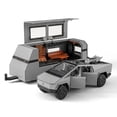 thumbnail image 5 of Nuevo 1/32 Tesla Cybertruck Pickup Trailer coche en miniatura de aleación Diecast Metal juguete todoterreno vehículo camión Mo, 5 of 5