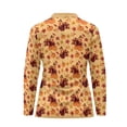 thumbnail image 5 of Yuyamidu Pumpkin Golf Shirt for Women Thanksgiving Turkey Golf Pullover Tennis Tops Lightweight Fall Long Sleeve Zip Up Outfits for Sports Size XS, 5 of 8