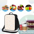 thumbnail image 4 of Gaeub Cute Rabbit print Lunch Box Large capacity Lunch Bag Leakproof Cooler Tote Bag Organizer with Adjustable Shoulder Strap, 4 of 7