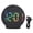 Black, Multicolor, variant on Suodoka 4 Inch LED Alarm Clock Multifunction Innovative 12 24H Time Display 3 Level Brightness Electric Alarm Clock for Home Travel Black Case, White Font 2.5x1.4x3.9 in / 6.4x3.5x10 cm[cite: 1]