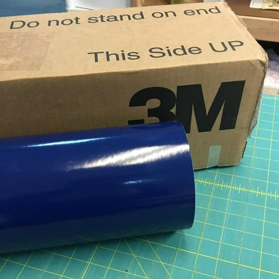 12" x 10 Ft Roll of Dark Blue (Navy) 3M ScotchCal Series 50 Graphic & Sign Cutting Vinyl