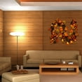 thumbnail image 4 of Decodeary Versatile Artificial Autumn Garland With Pumpkins And Pine Cones For Halloween with light, 4 of 6