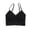 Black, variant on Sngxgn Sports Bras for Women,Padded Sports Bra Tank Top High Impact Longline Workout Yoga Bra(Black,One Size)