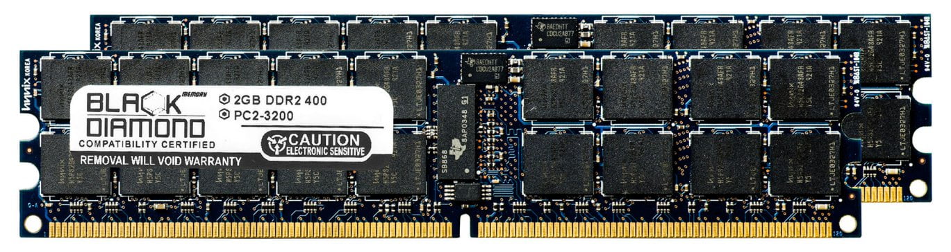 TIGI2U Dual Rank 4GB 2x2GB RAM Memory 4 Intel Storage System SSR212MA 