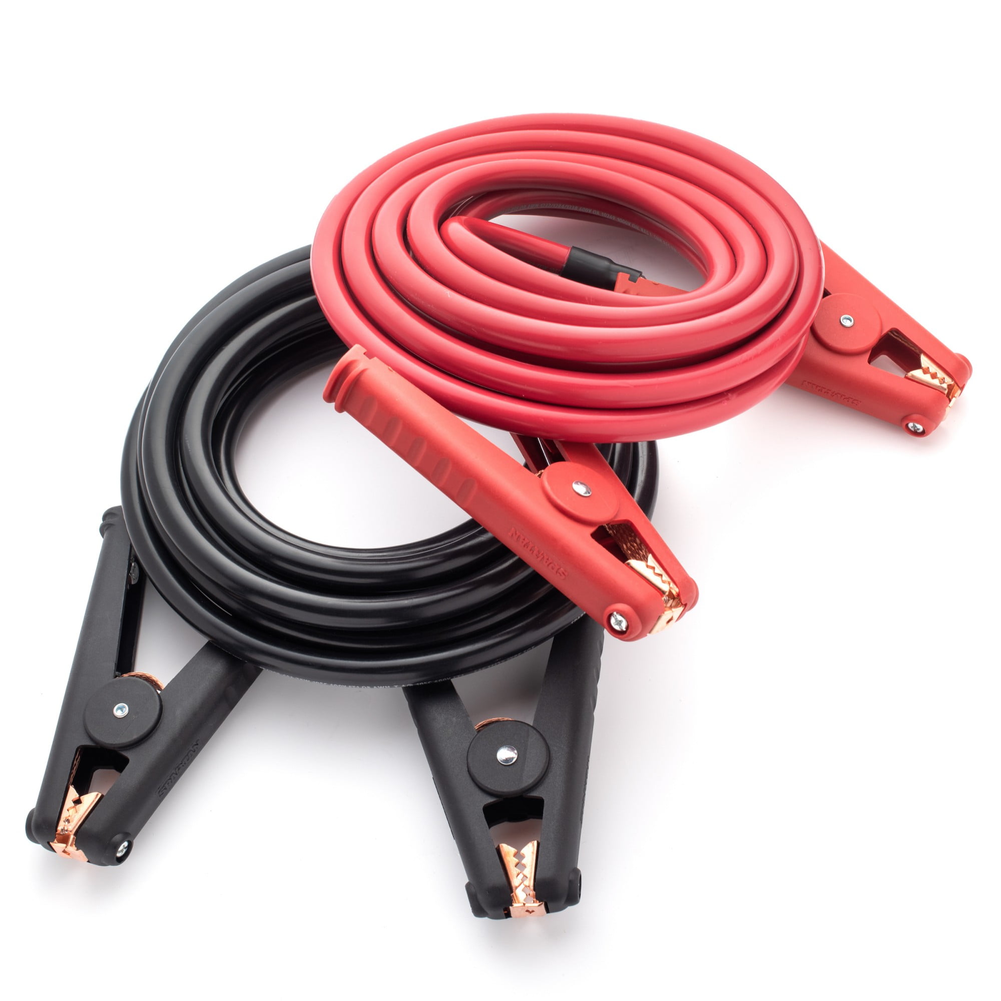 15 Foot 4 AWG Gauge Heavy Duty Jumper Cables Booster Set by Spartan Power