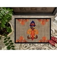 thumbnail image 3 of Thanksgiving Turkey Pilgram Fleur de lis Doormat 24x36, 3 of 4