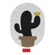 thumbnail image 1 of Rascador para gatos, protector de sofá para gatos, rascador para suelo, garra de molienda cactus negros, 1 of 9