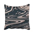 thumbnail image 1 of Funda de almohada ABPHQTO Cool Marble Noble Dark Indigo y Beige Brown 45x45 cm, 1 of 1