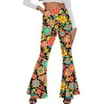 thumbnail image 2 of Deerose Pantalon Taille Haute Extensible Ajusté Évasé Grande Taille pour Femme Confortable et à la Mode, 2 of 6