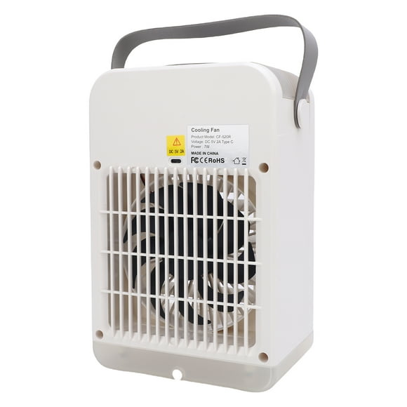 Evaporative Air Cooler, User Friendly Mini AC Fan Physical Cooling Technology for Office