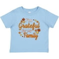 thumbnail image 3 of Inktastic I'm Grateful for my Family in Orange with Fall Leaves Boys or Girls Baby T-Shirt, 3 of 5