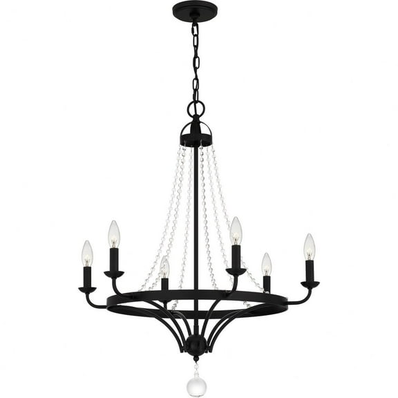 Quoizel Lighting - Adelaide - 6 Light Chandelier In Transitional Style-31.5