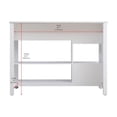 thumbnail image 2 of Elegant Kitchen and Bath 48 inch Kitchen Island in White, 2 of 14