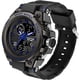 thumbnail image 1 of Relojes para hombre, deportivos, militares, grandes, de pulsera, para exteriores, digitales, analógicos, con doble horario, LED, calendario, cronómetro para hombre y niño, 12/24 h, 1 of 4