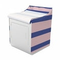 thumbnail image 2 of USA Washer Cover, American Flag with Stars and Stripes Nationality Independence Day Theme, Waterproof Dustproof Decorative Fabric, 29" x 28" x 40", Violet Blue Ruby White, by Ambesonne, 2 of 3