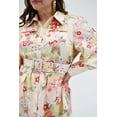 thumbnail image 4 of Vestido con cinto Roman Fashion /Tallas Extras, 647 (Beige) beige 42 Roman Fashion V-LAT-647-BEIGE, 4 of 5