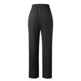 thumbnail image 6 of Sngxgn Women's Pants Leggings Women's Relaxed Jogger Track Sweatpants with Pockets for Workout(Black,L), 6 of 6