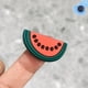 thumbnail image 5 of 1 pieza de adornos para zapatos de PVC con forma de plátano, fruta, durian, aguacate, accesorios para zapatos de jardín, decoración, pulsera, mochila, regalo de fiesta, 5 of 5