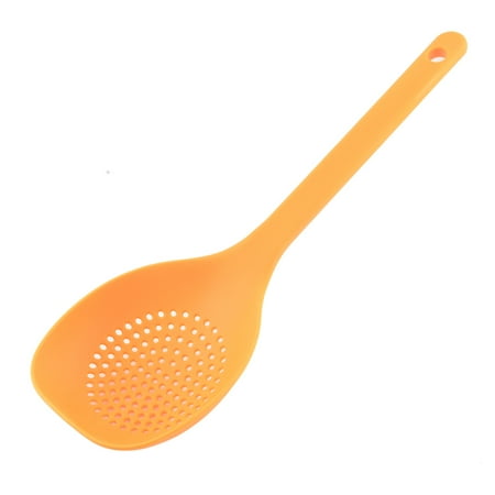 Perforated Ladle - Unique Bargains Kitchen Cooking Pan Plastic Perforated Ladle Slotted Spoon
