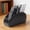 Black, variant on Remote Control Holder, PU Leather Remote Caddy Desktop Organizer with 5 Spacious Compartments for TV Remotes/Media Controllers/Office Supplies(Black)