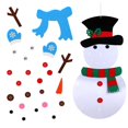thumbnail image 1 of Christmas Diy Snowman Kit Orna Mentsthe Feltfor Christmas Daily, 1 of 6