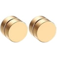 thumbnail image 3 of Jiaroswwei Earrings Cool Anti-rust Punk Style Non Piercing Magnetic Men Ear Studs for Bar Club, 3 of 7