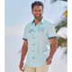 thumbnail image 2 of Atlas For Men - Camisa Náutica para Hombre (Turquesa), 2 of 5