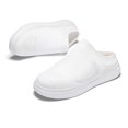 thumbnail image 2 of VeFlora Couples On Mesh Sneakers, Breathable Knit Casual Walking Shoes, Lightweight Thick Sole Platform Loafers for Men Women, Everyday Summer Comfort Shoes(White/39), 2 of 7