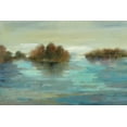 thumbnail image 2 of Vassileva, Silvia 14x11 Gold Ornate Wood Framed with Double Matting Museum Art Print Titled - Serenity on the River, 2 of 4