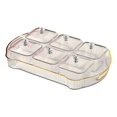 thumbnail image 1 of Xihbxyly Ofertas de Caja Abierta Bandeja de Frutas Transparente para El Hogar, Salsa de Estar, Mesa de Café, Caja de Dulces, Caja de Almacenamiento de Frutas Secas, Bandeja de Almacenamiento de Bocad, 1 of 1