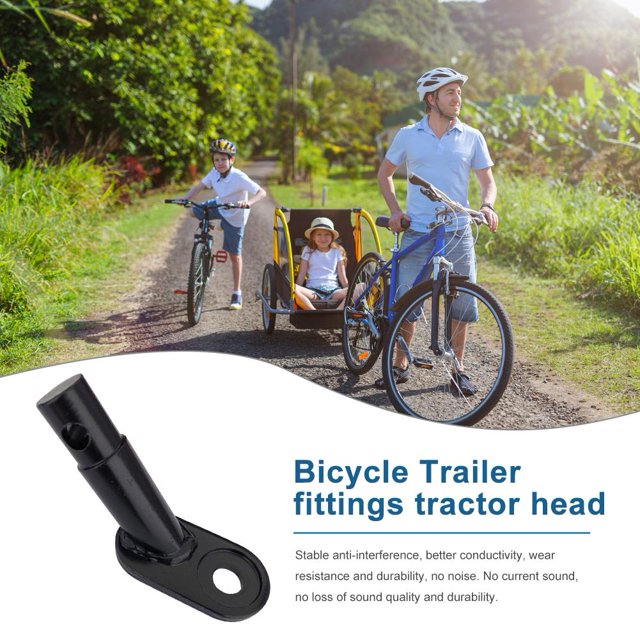 Accesorio de repuesto para bicicleta, accesorios para remolque de mascotas para bebés, Conector de cabeza de Tractor