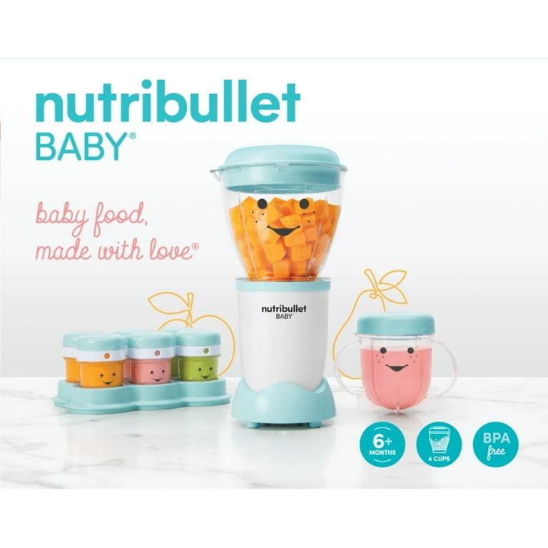 NutriBullet Baby Steam and Blend White/Blue NBY50200 - Best Buy