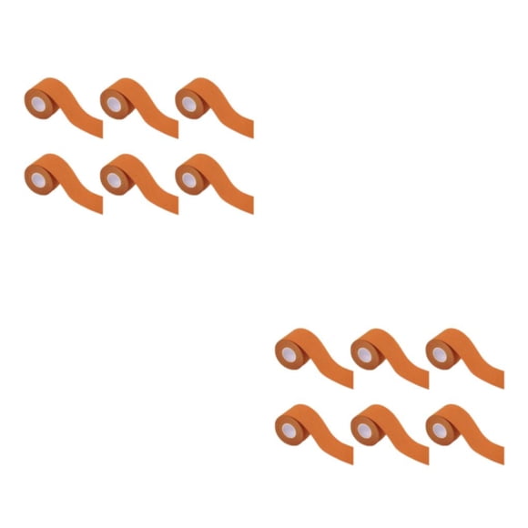Toystoory Cinta de kinesiología de aplicación amplia de 6 rollos para parche muscular fácil protección de tobillos parche muscular color de color de piel oscuro 3.8 cm * 5m 2piezas