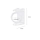 thumbnail image 5 of Bewildely Soporte de barra de cortina ajustable autoadhesivo para dormitorio, 2 piezas, rotación de 360 ​​grados, soportes para barra de cortina, Juegos de accesorios de baño Transparente, 5 of 6